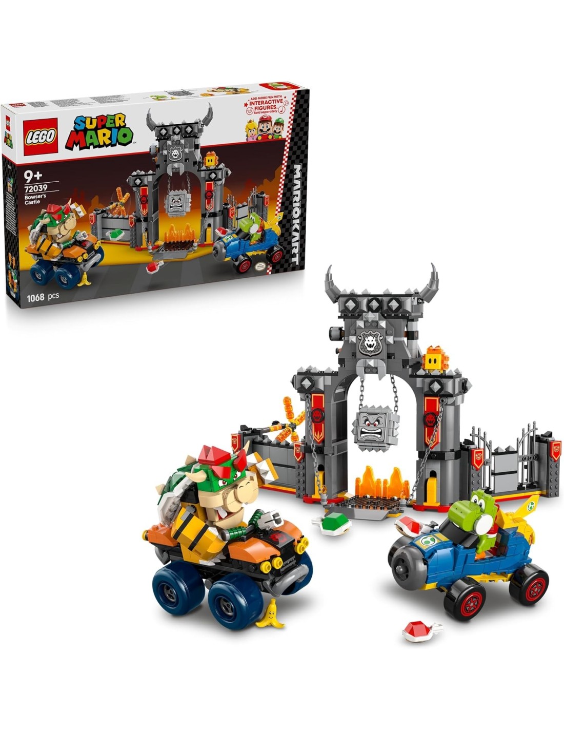 GIOCATTOLO PUBBLICIZZATO: vendita online LEGO 72039 Super Mario Kart – Castello di Bowser in offerta