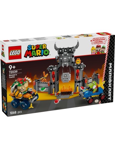 GIOCATTOLO PUBBLICIZZATO: vendita online LEGO 72039 Super Mario Kart – Castello di Bowser in offerta