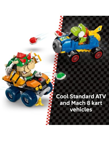 GIOCATTOLO PUBBLICIZZATO: vendita online LEGO 72039 Super Mario Kart – Castello di Bowser in offerta
