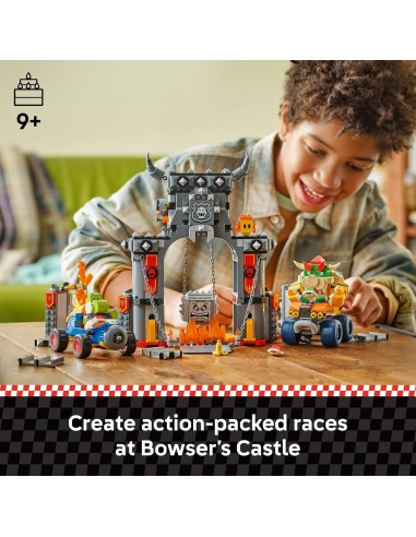GIOCATTOLO PUBBLICIZZATO: vendita online LEGO 72039 Super Mario Kart – Castello di Bowser in offerta