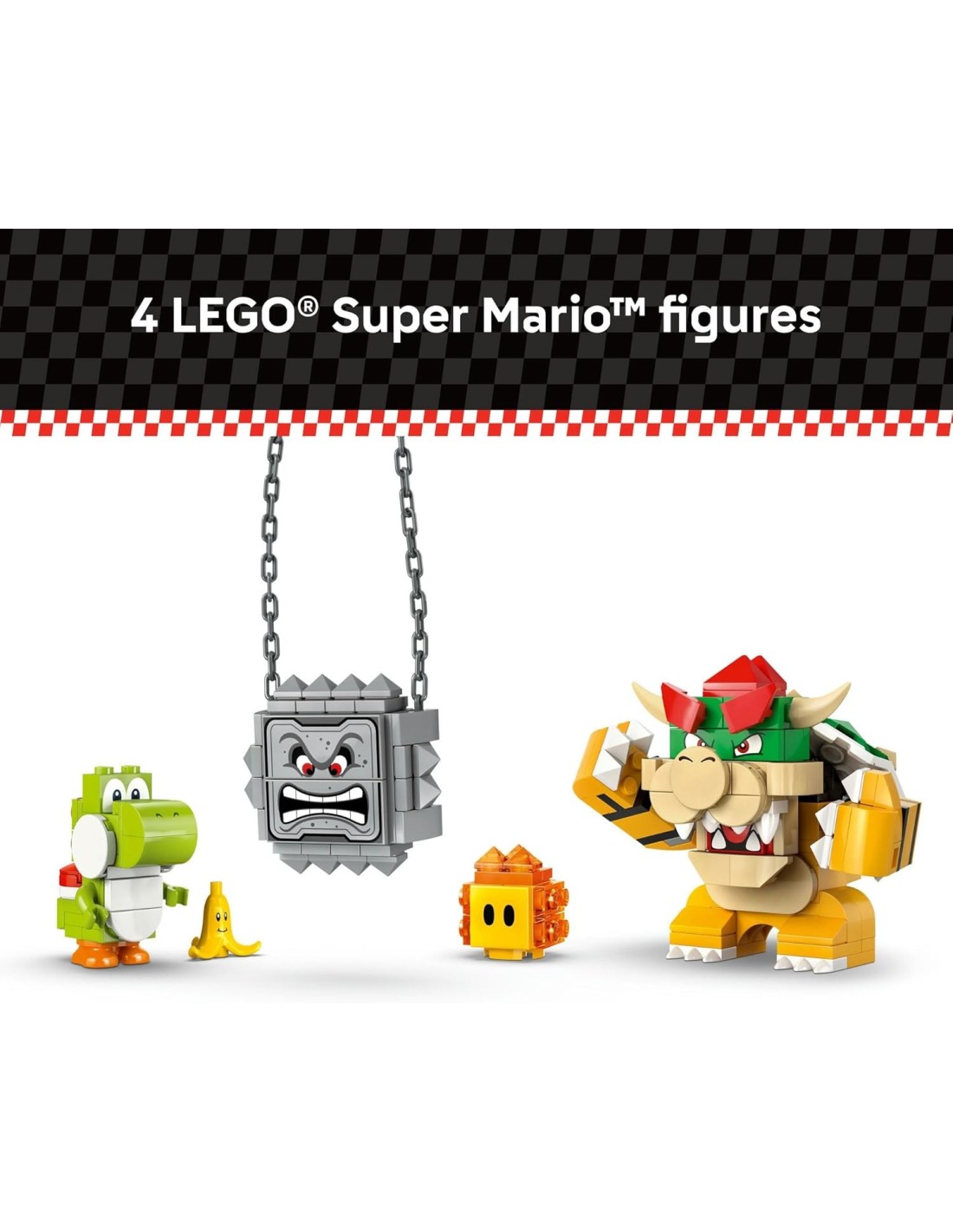 GIOCATTOLO PUBBLICIZZATO: vendita online LEGO 72039 Super Mario Kart – Castello di Bowser in offerta