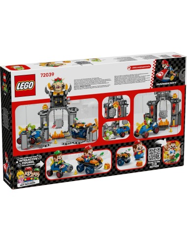 GIOCATTOLO PUBBLICIZZATO: vendita online LEGO 72039 Super Mario Kart – Castello di Bowser in offerta