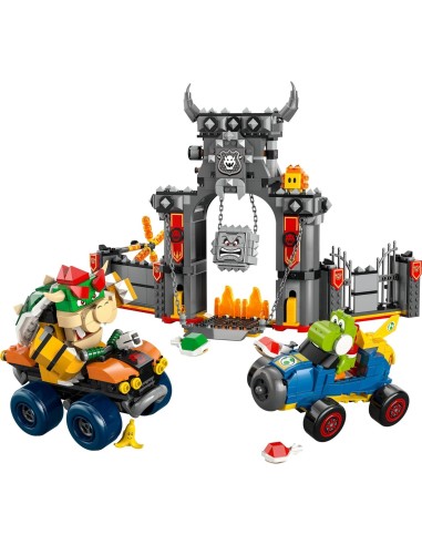 GIOCATTOLO PUBBLICIZZATO: vendita online LEGO 72039 Super Mario Kart – Castello di Bowser in offerta