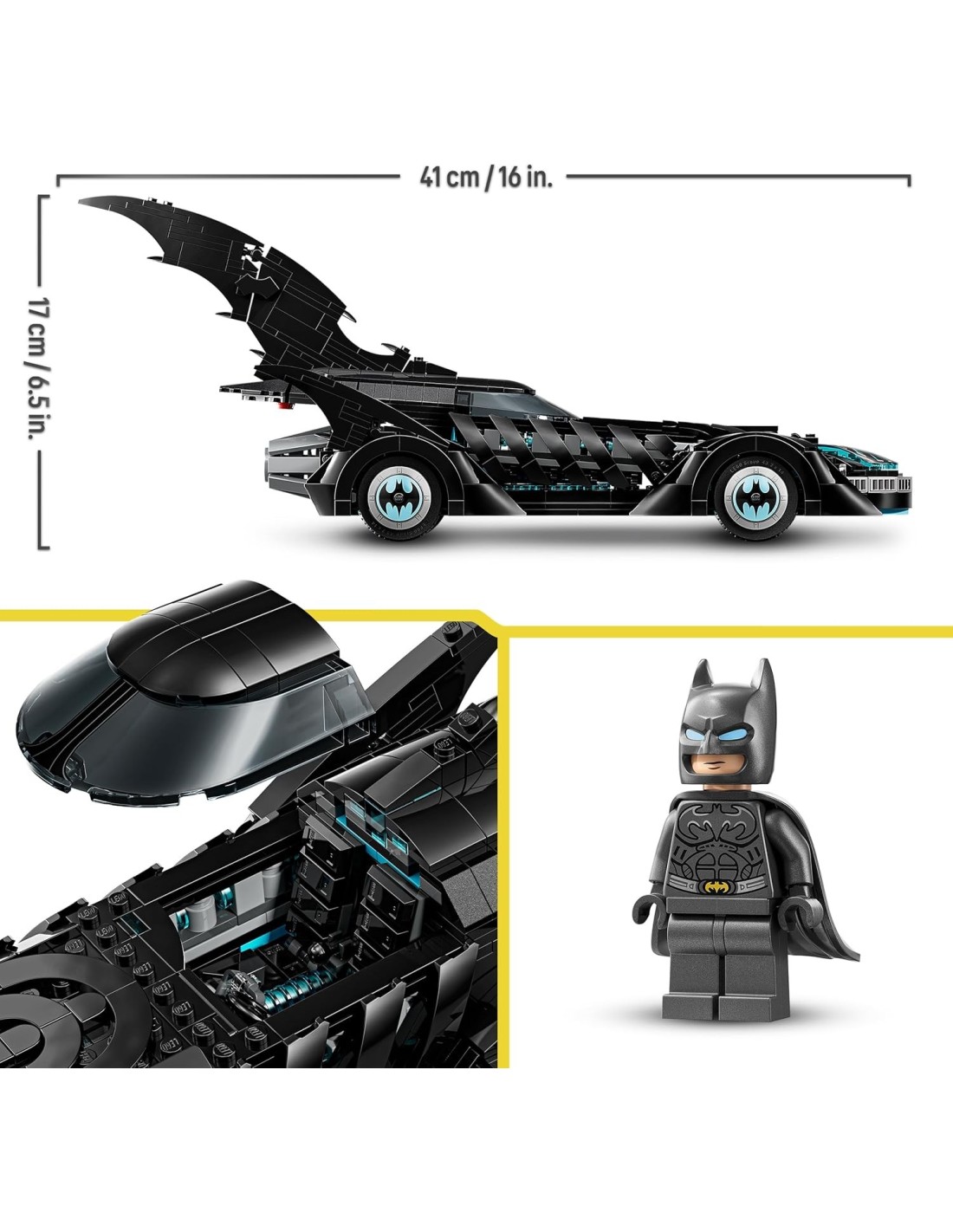 GIOCATTOLO PUBBLICIZZATO: vendita online LEGO 76304 DC Super Heroes Batmobile Batman Forever in offerta