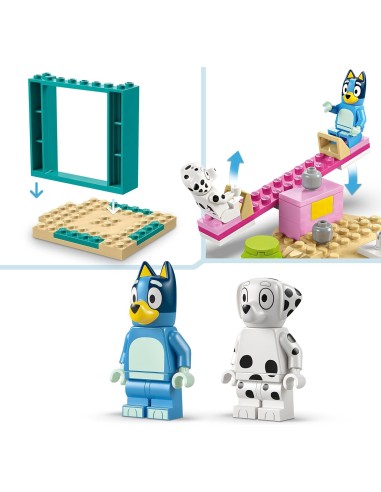 GIOCATTOLO PUBBLICIZZATO: vendita online LEGO 11201 Bluey Divertimento al Parco Giochi di Bluey e Chloe in offerta