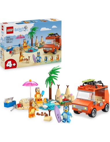 GIOCATTOLO PUBBLICIZZATO: vendita online LEGO 11202 Bluey Vacanza sulla Spiaggia della Famiglia di Bluey in offerta