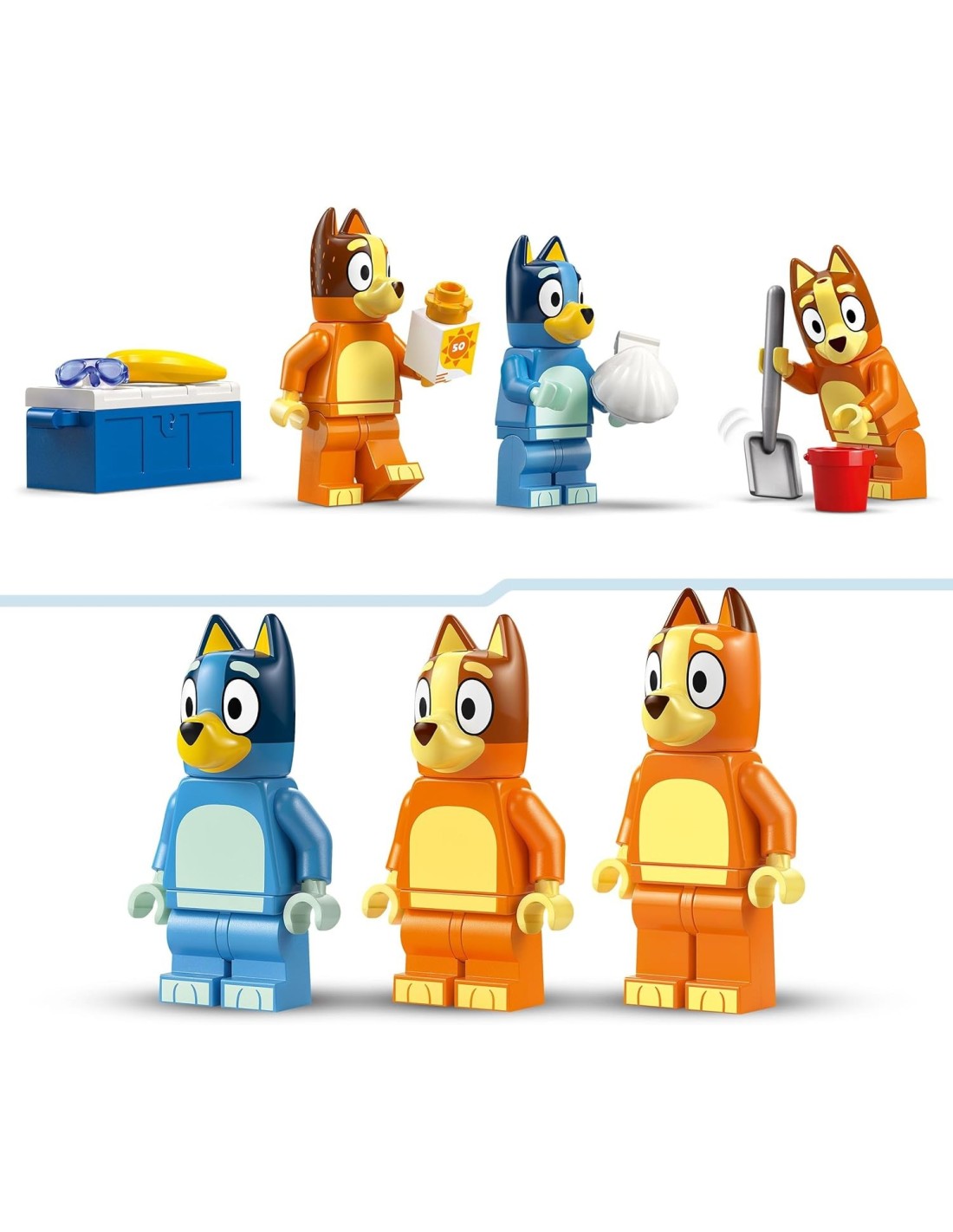 GIOCATTOLO PUBBLICIZZATO: vendita online LEGO 11202 Bluey Vacanza sulla Spiaggia della Famiglia di Bluey in offerta