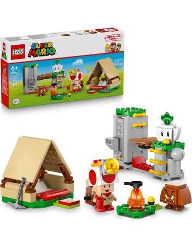 GIOCATTOLO PUBBLICIZZATO: vendita online LEGO 72040 Super Mario – In Campeggio con Capitan Toad in offerta