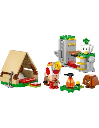 GIOCATTOLO PUBBLICIZZATO: vendita online LEGO 72040 Super Mario – In Campeggio con Capitan Toad in offerta