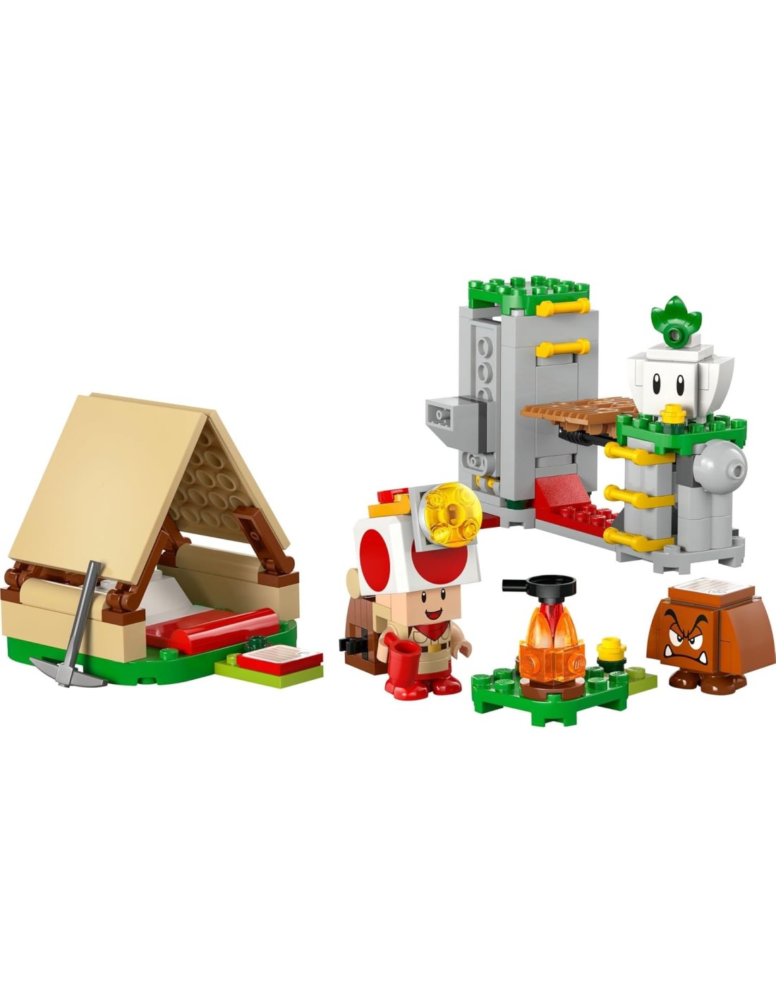 GIOCATTOLO PUBBLICIZZATO: vendita online LEGO 72040 Super Mario – In Campeggio con Capitan Toad in offerta