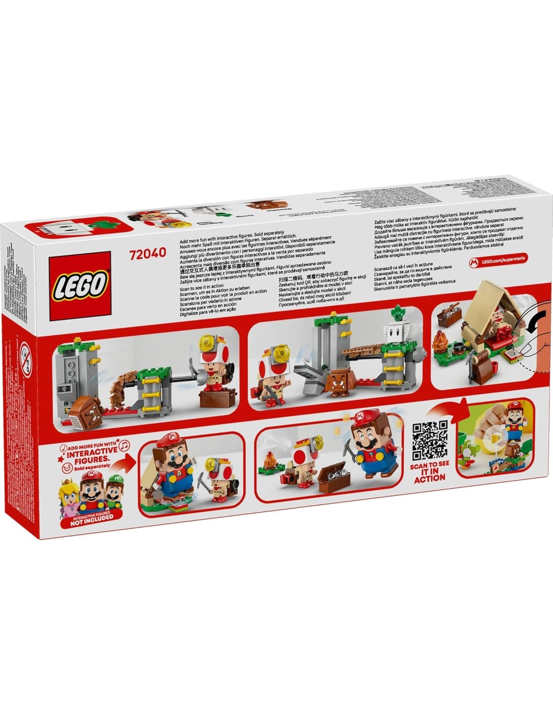 GIOCATTOLO PUBBLICIZZATO: vendita online LEGO 72040 Super Mario – In Campeggio con Capitan Toad in offerta