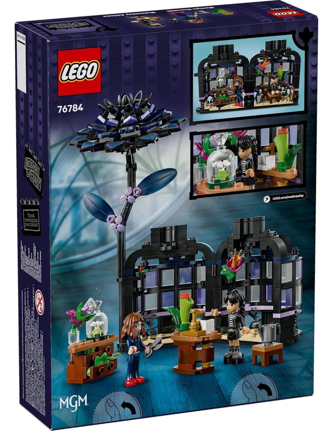 GIOCATTOLO PUBBLICIZZATO: vendita online LEGO 76784 Mercoledì Fiore di Dalia Nero in offerta