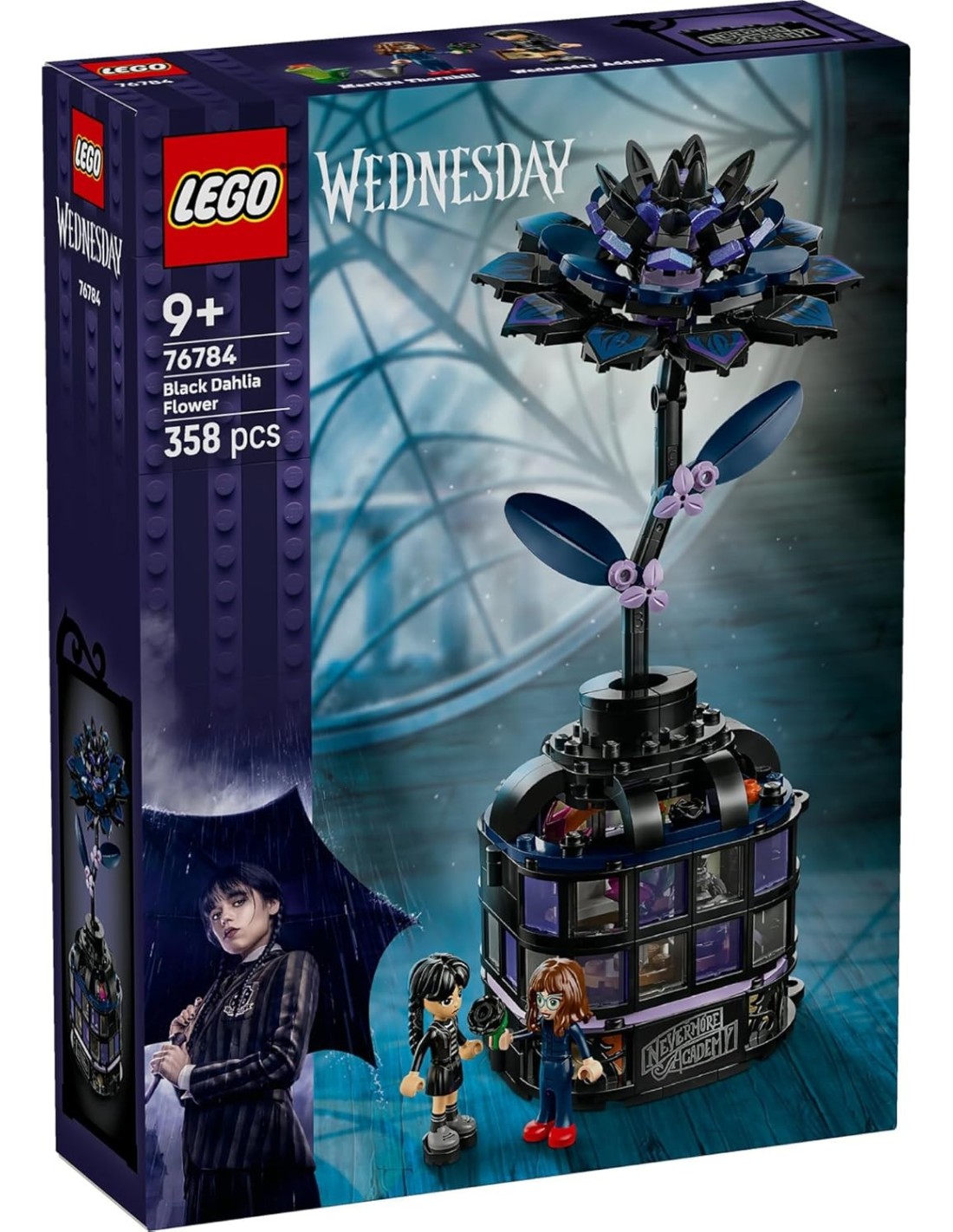 GIOCATTOLO PUBBLICIZZATO: vendita online LEGO 76784 Mercoledì Fiore di Dalia Nero in offerta