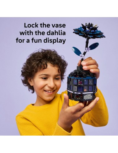 GIOCATTOLO PUBBLICIZZATO: vendita online LEGO 76784 Mercoledì Fiore di Dalia Nero in offerta