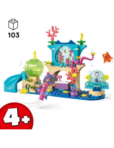 GIOCATTOLO PUBBLICIZZATO: vendita online LEGO 11204 Gabby’s Dollhouse – Avventura nell’Acquario di Gabby Sirena in offerta