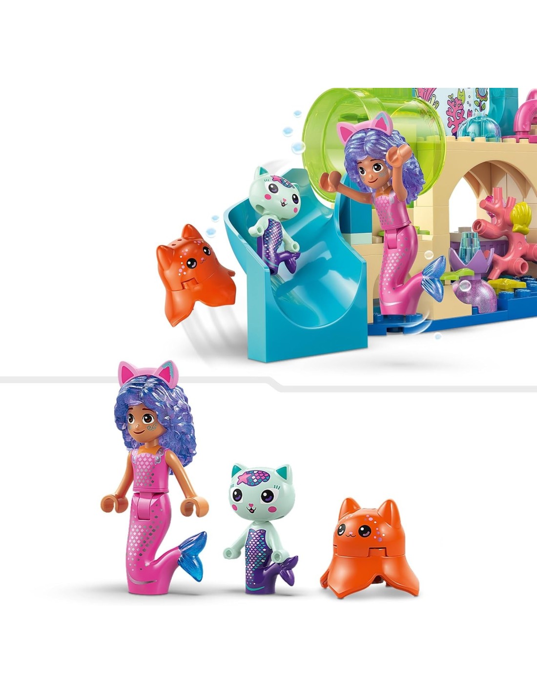 GIOCATTOLO PUBBLICIZZATO: vendita online LEGO 11204 Gabby’s Dollhouse – Avventura nell’Acquario di Gabby Sirena in offerta