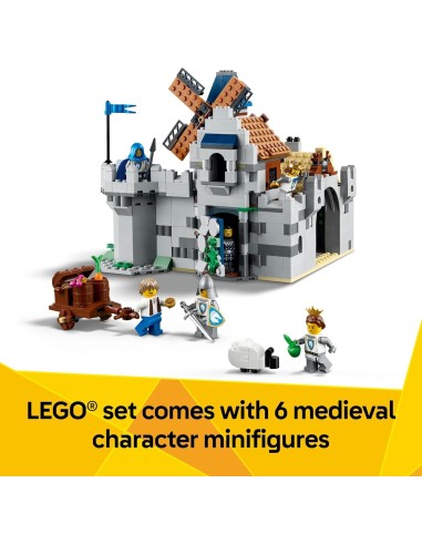 GIOCATTOLO PUBBLICIZZATO: vendita online LEGO 31168 Creator Castello del Cavaliere Medievale | Set 3 in 1 Medievale in offerta