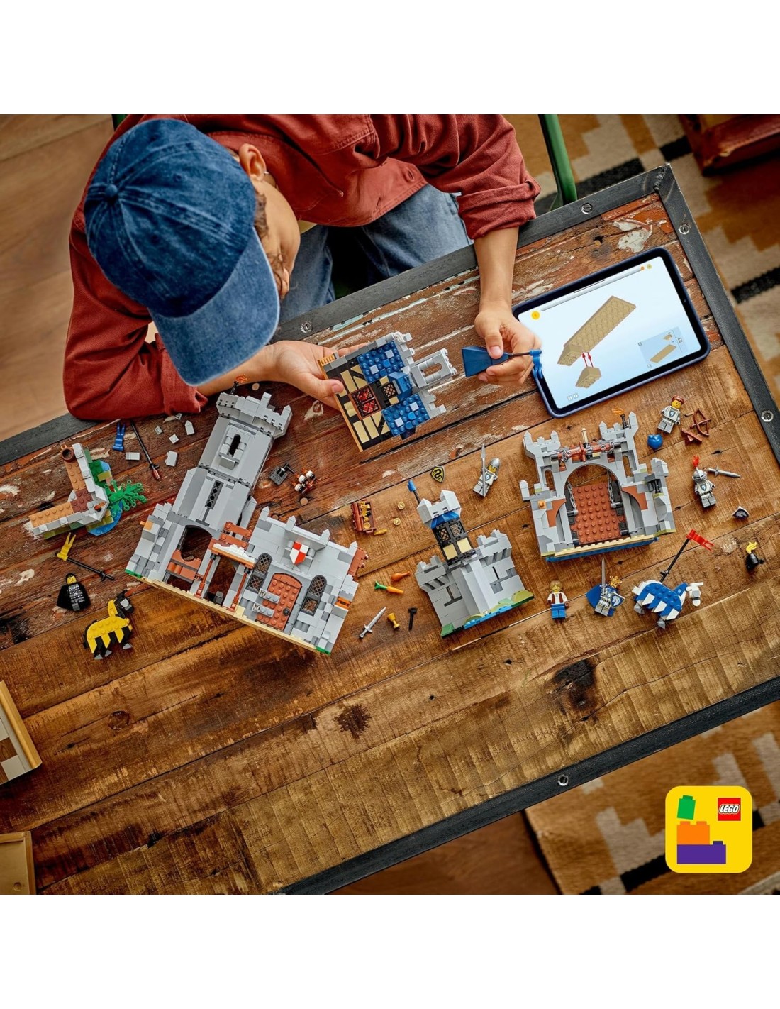 GIOCATTOLO PUBBLICIZZATO: vendita online LEGO 31168 Creator Castello del Cavaliere Medievale | Set 3 in 1 Medievale in offerta