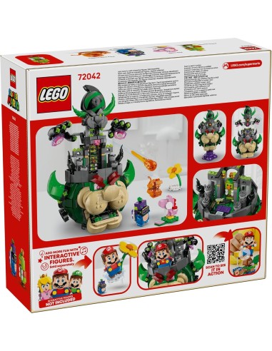 GIOCATTOLO PUBBLICIZZATO: vendita online LEGO 72042 Super Mario – Principe Florian e Castello Bowser in offerta