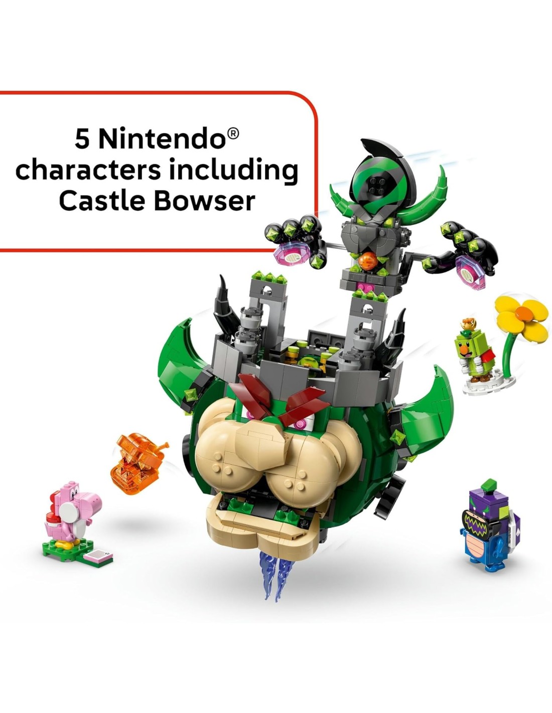 GIOCATTOLO PUBBLICIZZATO: vendita online LEGO 72042 Super Mario – Principe Florian e Castello Bowser in offerta