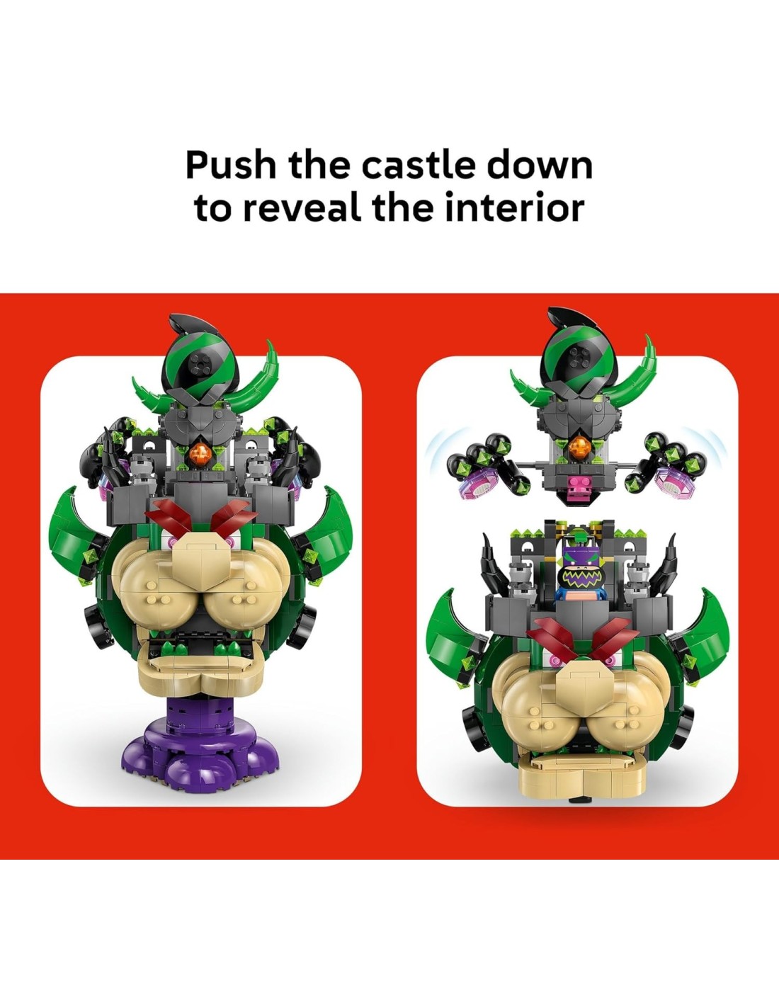 GIOCATTOLO PUBBLICIZZATO: vendita online LEGO 72042 Super Mario – Principe Florian e Castello Bowser in offerta