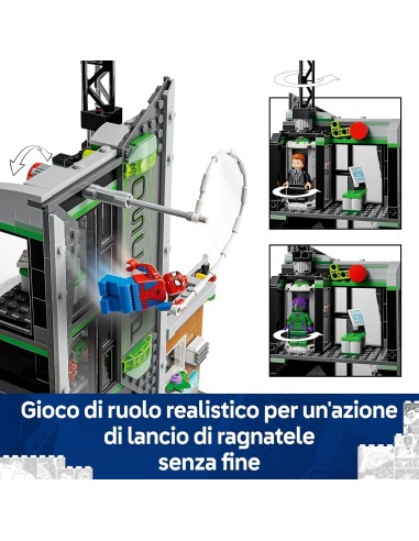 GIOCATTOLO PUBBLICIZZATO: vendita online LEGO 76324 Marvel Spider-Man Contro Oscorp in offerta