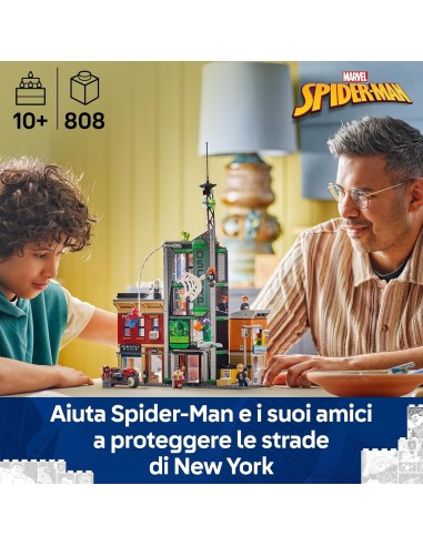 GIOCATTOLO PUBBLICIZZATO: vendita online LEGO 76324 Marvel Spider-Man Contro Oscorp in offerta
