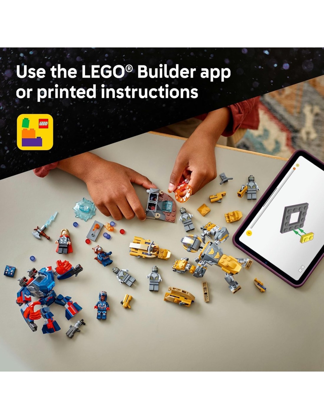 GIOCATTOLO PUBBLICIZZATO: vendita online LEGO 76322 Marvel Avengers Endgame Thor contro Chitauri in offerta