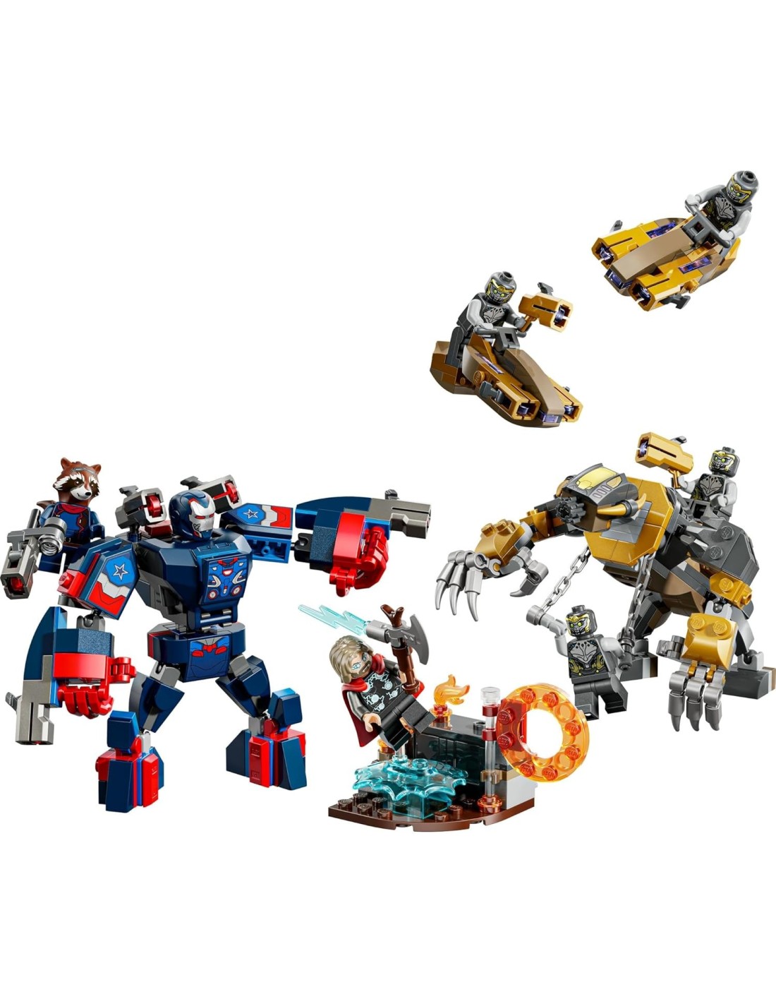 GIOCATTOLO PUBBLICIZZATO: vendita online LEGO 76322 Marvel Avengers Endgame Thor contro Chitauri in offerta