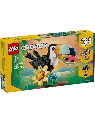 GIOCATTOLO PUBBLICIZZATO: vendita online LEGO 31173 Creator 3 in 1 Animali Selvatici: Tucano Tropicale in offerta