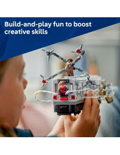 GIOCATTOLO PUBBLICIZZATO: vendita online LEGO 76321 Spider-Man contro Doc Ock: Duello sul Treno in offerta 2