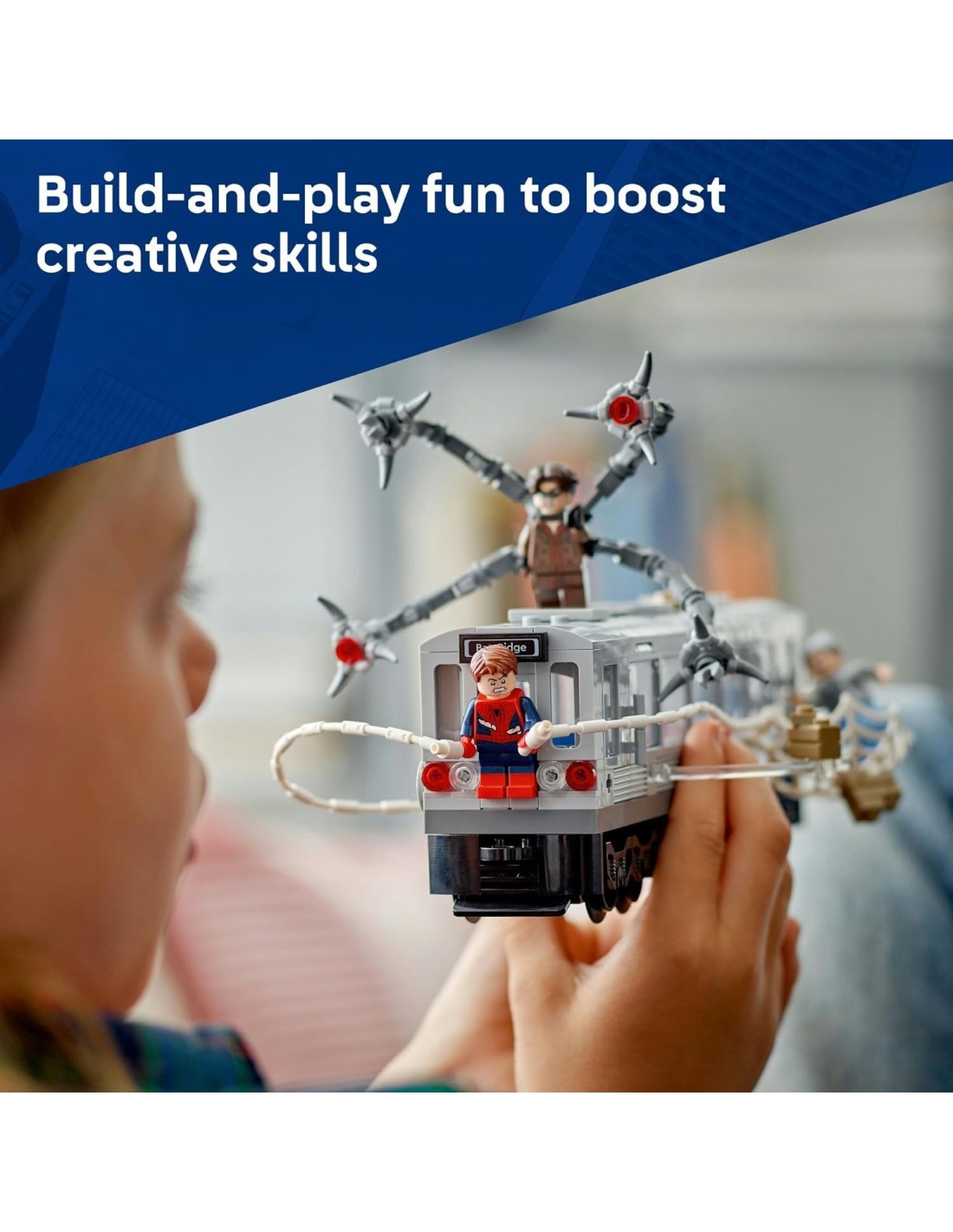 GIOCATTOLO PUBBLICIZZATO: vendita online LEGO 76321 Spider-Man contro Doc Ock: Duello sul Treno in offerta