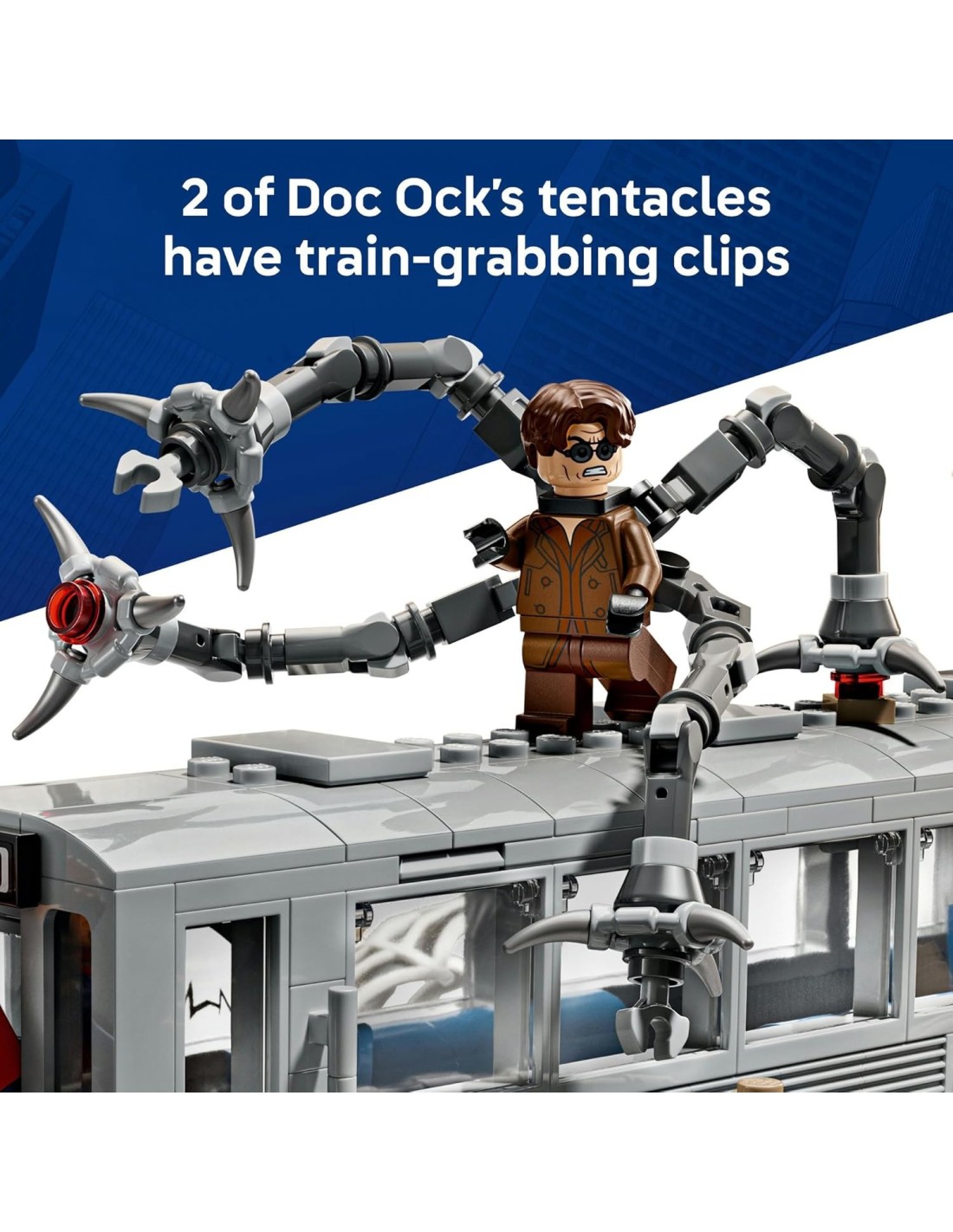 GIOCATTOLO PUBBLICIZZATO: vendita online LEGO 76321 Spider-Man contro Doc Ock: Duello sul Treno in offerta