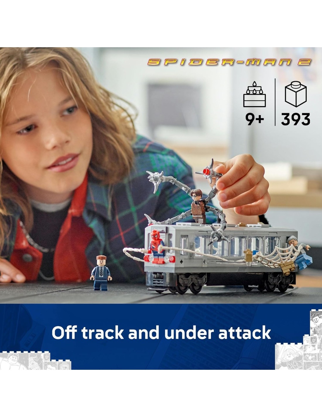 GIOCATTOLO PUBBLICIZZATO: vendita online LEGO 76321 Spider-Man contro Doc Ock: Duello sul Treno in offerta
