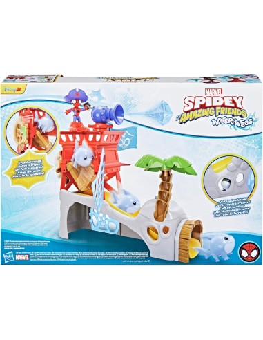 Playset Isola Water-Webs Spidey Marvel Hasbro | shopincasa.it