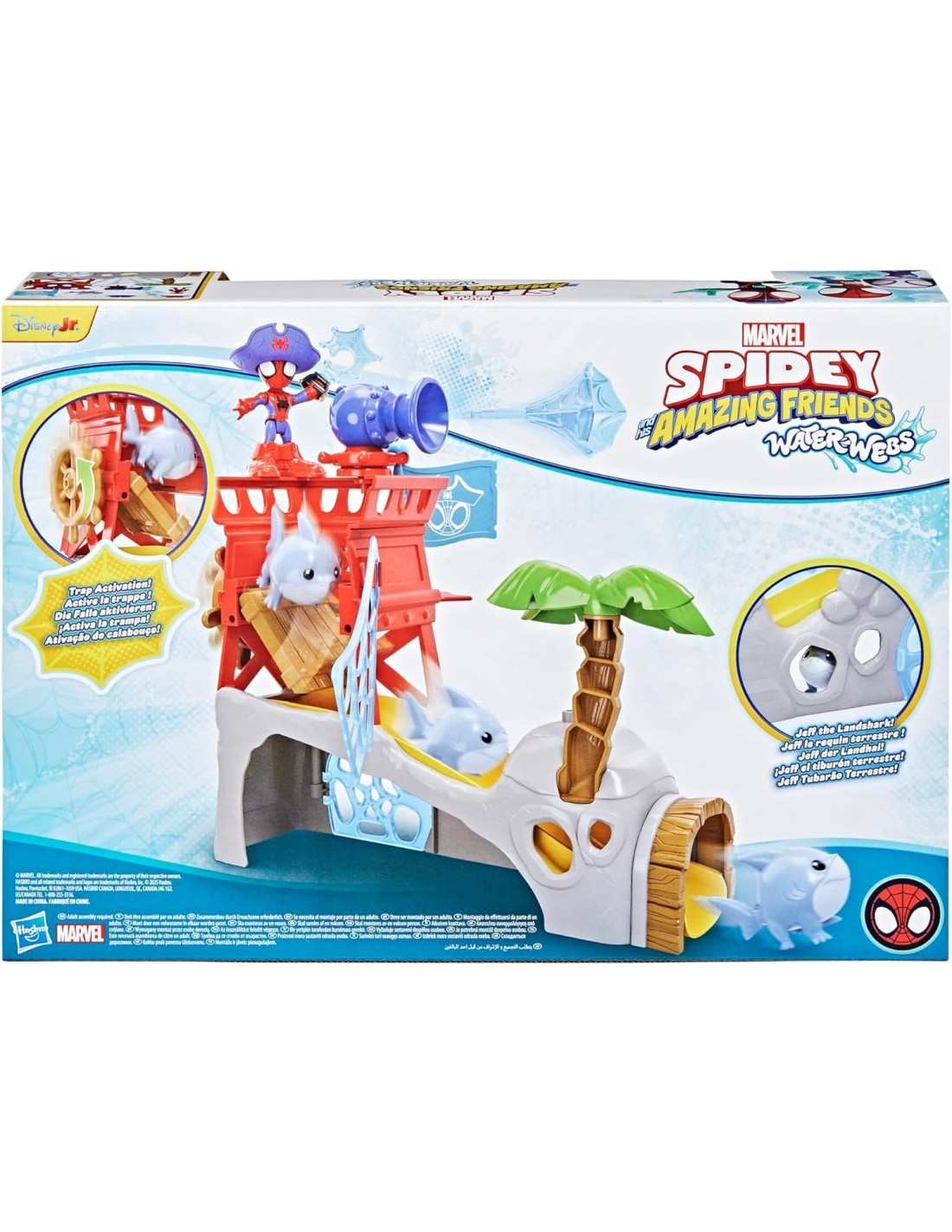 Playset Isola Water-Webs Spidey Marvel Hasbro | shopincasa.it