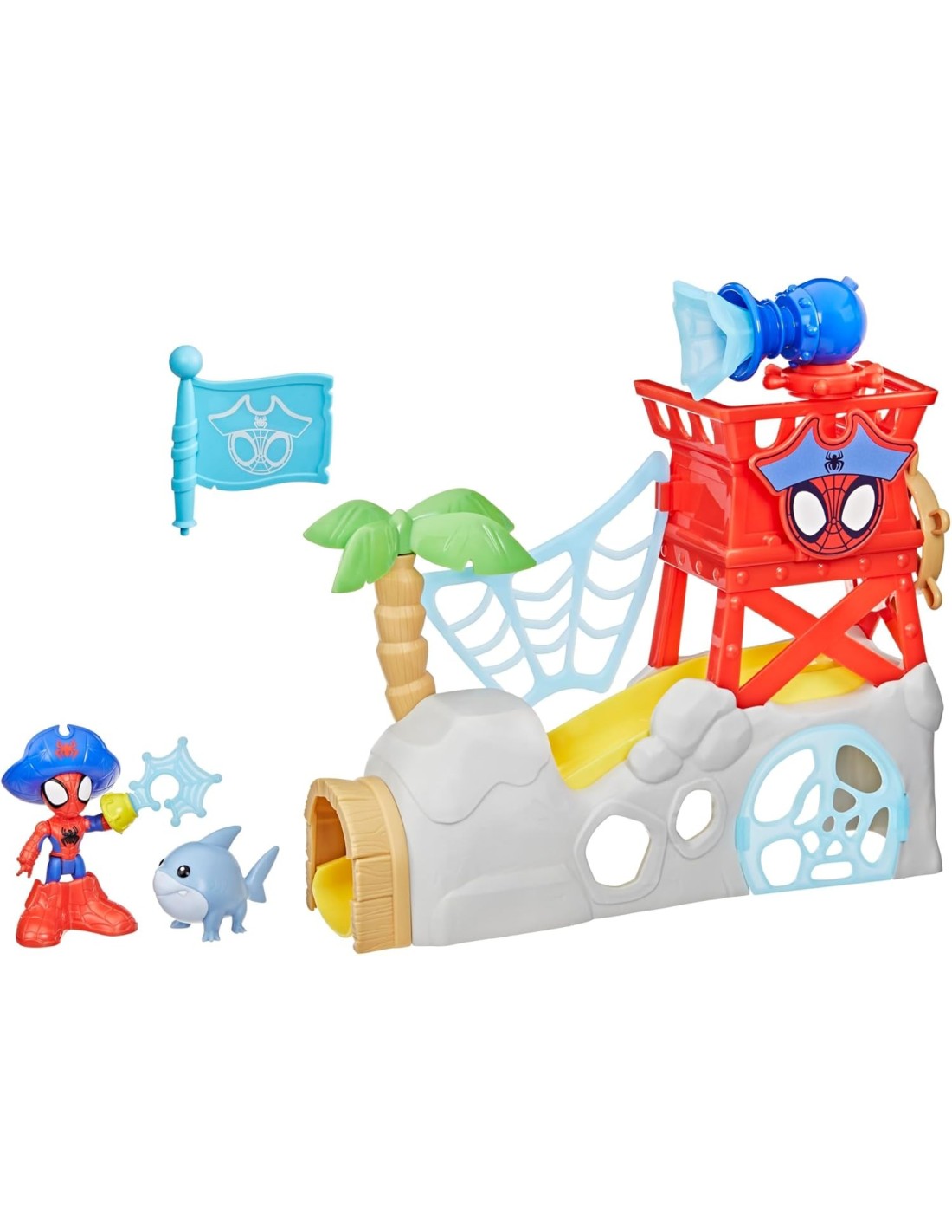 Playset Isola Water-Webs Spidey Marvel Hasbro | shopincasa.it