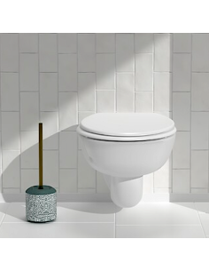 PORTASCOPINO 211409A ARBORIA VERDE 12X36CM CERAMICA