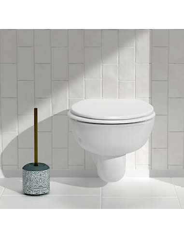 PORTASCOPINO 211409A ARBORIA VERDE 12X36CM CERAMICA