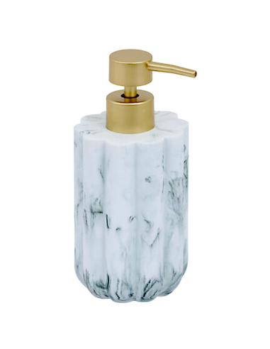 DISPENSER SAPONE 213320 MARBY 230ML RESINA BIANCO