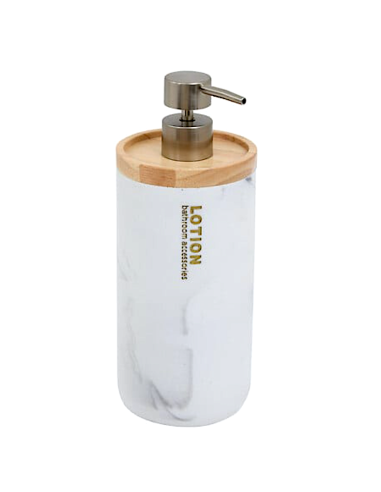 DISPENSER SAPONE 213352 LEA BIANCO 840ML RESINA