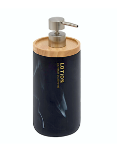 DISPENSER SAPONE 213352B LEA NERO 840ML RESINA