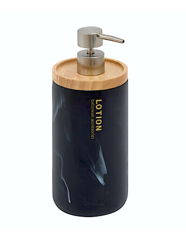 DISPENSER SAPONE 213352B LEA NERO 840ML RESINA