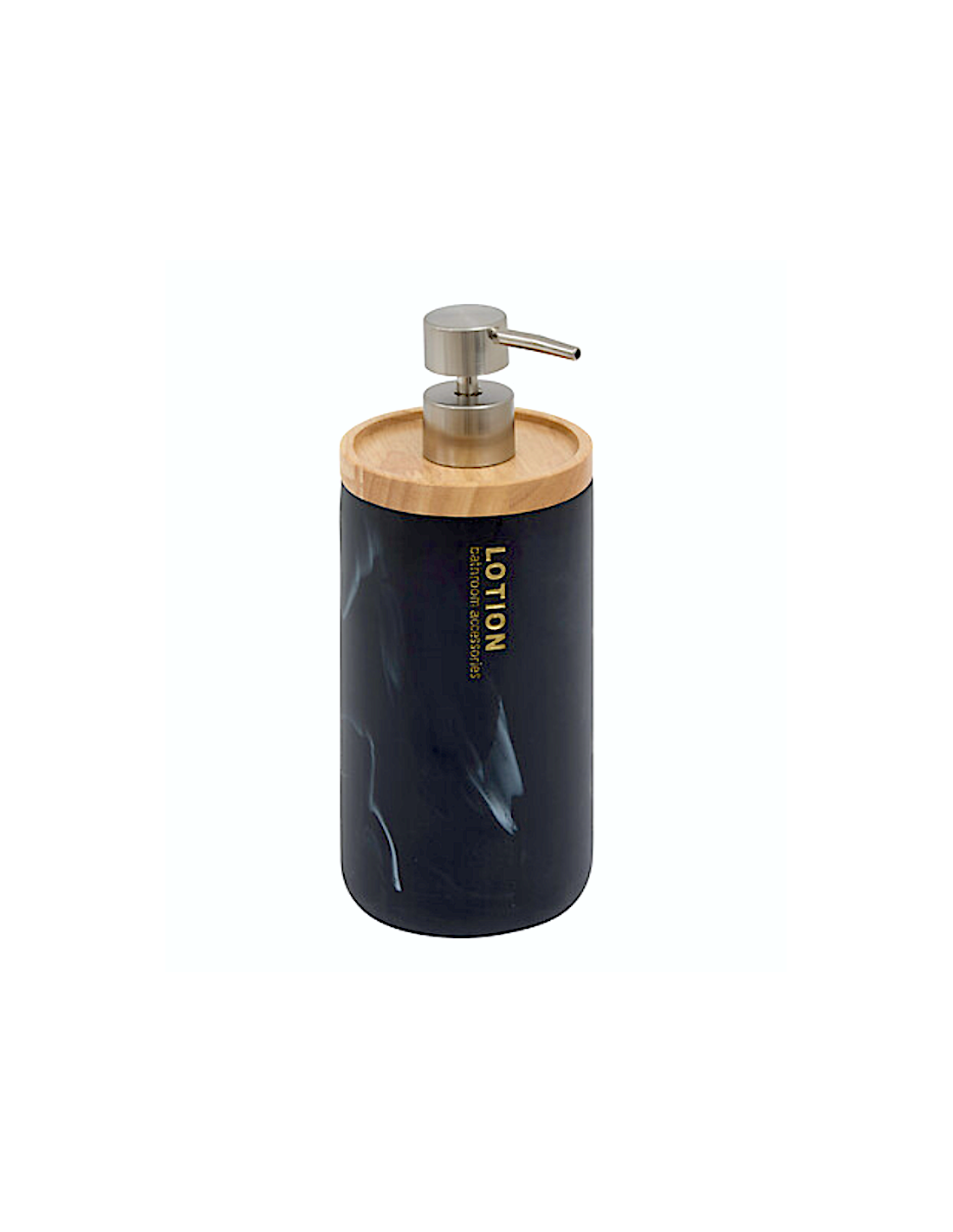 DISPENSER SAPONE 213352B LEA NERO 840ML RESINA