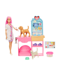 Barbie Veterinaria con cuccioli e pasta modellabile | shopincasa.it 2