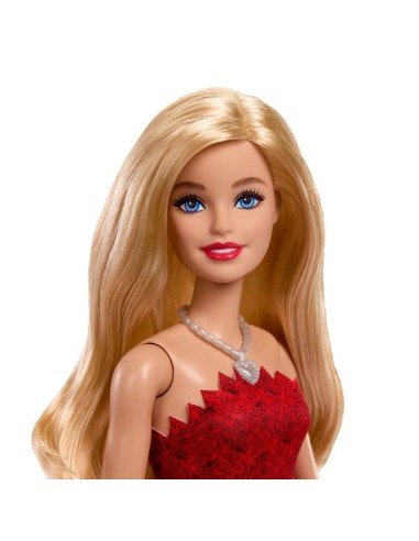 Barbie 80 Anniversario con abito rosso elegante | shopincasa.it