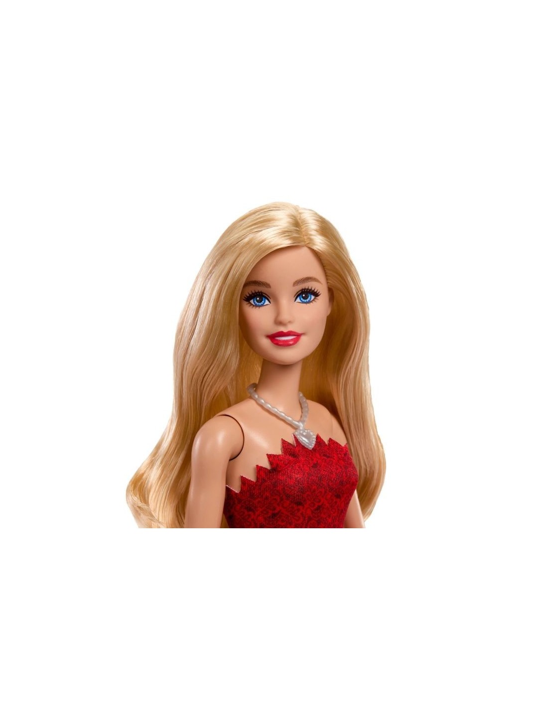 Barbie 80 Anniversario con abito rosso elegante | shopincasa.it