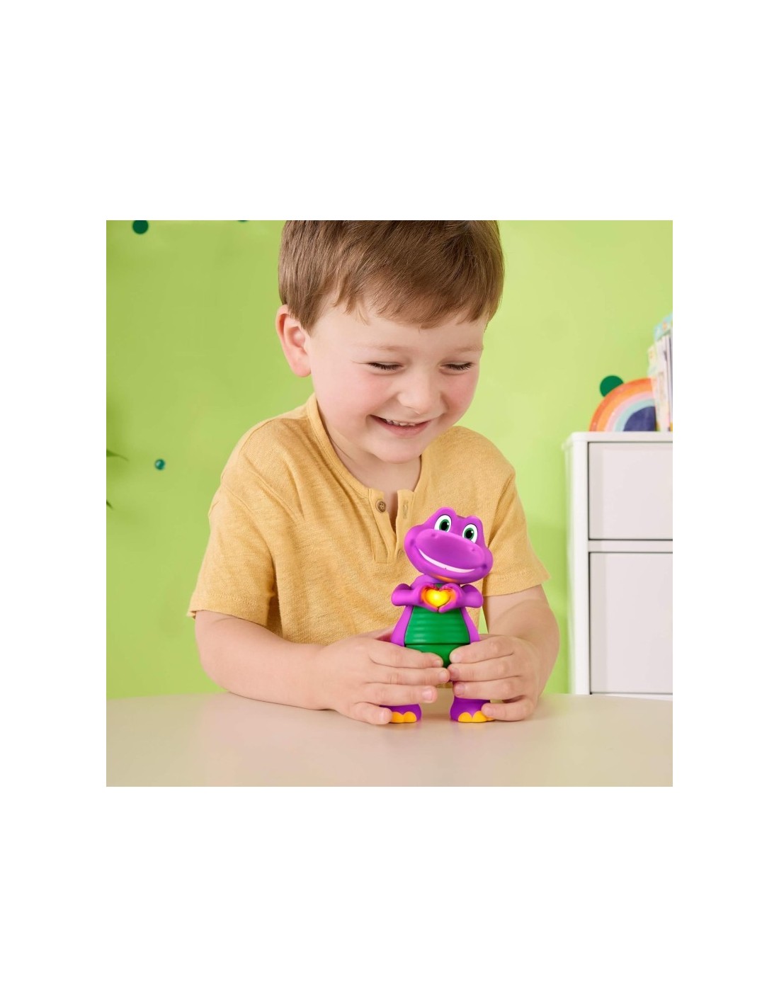 Barney Mani a Cuore con Luci e Suoni Alto 14cm | Shop in Casa