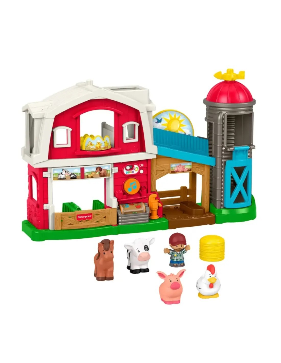 Fisher‑Price Little People Divertente Fattoria Animali Felici Multilingue | Shop in Casa