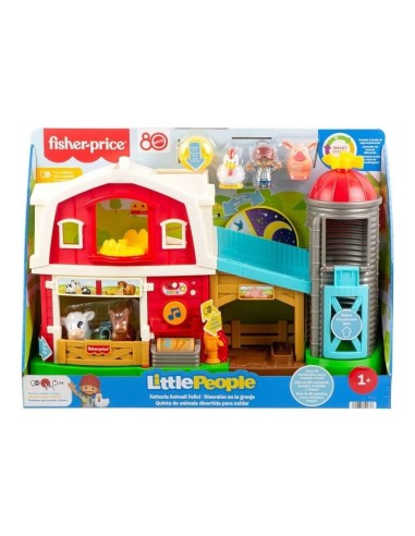 Fisher‑Price Little People Divertente Fattoria Animali Felici Multilingue | Shop in Casa
